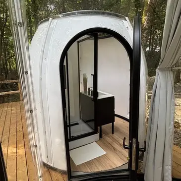 Nuit en Dôme avec Bain Nordique à Villexavier près de Jonzac