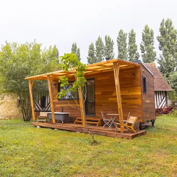 Nuit en Tiny House près de Falaise
