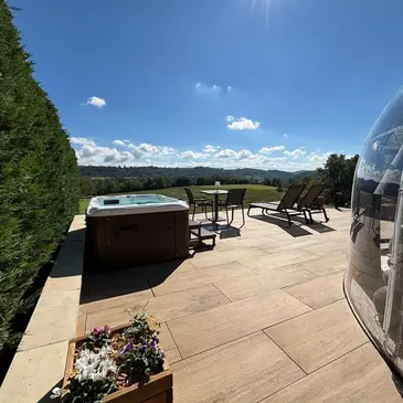 Nuit en Dôme avec Spa à Bathernay près de Valence