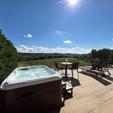 Nuit en Dôme avec Spa à Bathernay près de Valence
