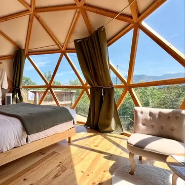 Nuit en Dôme avec Bain Nordique à Asson près de Pau