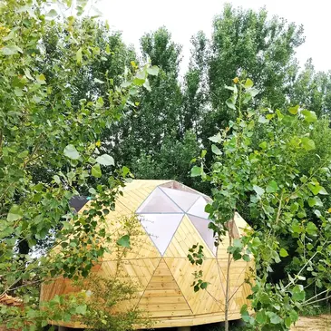 Nuit en Dôme avec Sauna à Zutkerque - Les Marais d'Opale