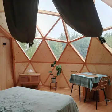 Nuit en Dôme avec Sauna à Zutkerque - Les Marais d'Opale