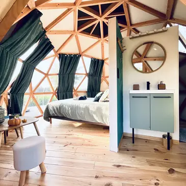 Nuit en Dôme avec Spa près de Bagnoles de l'Orne Normandie