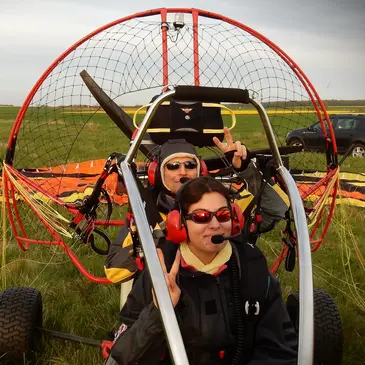 Baptême en Paramoteur près de Nancy