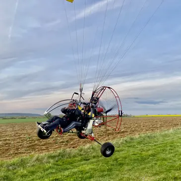 Baptême en Paramoteur près de Nancy