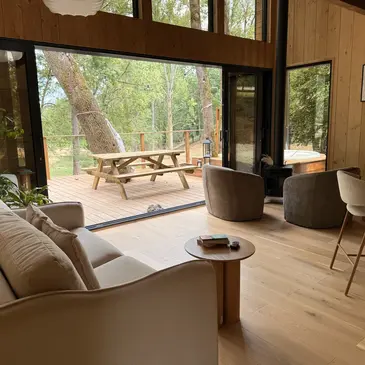 Nuit en Lodge de Luxe avec Bain Nordique à Saint-Clar