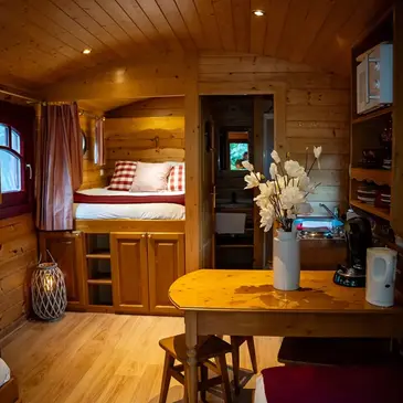 Nuit en Roulotte avec Bain Nordique à Padirac