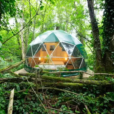 Nuit en Dôme près de Saint-Emilion