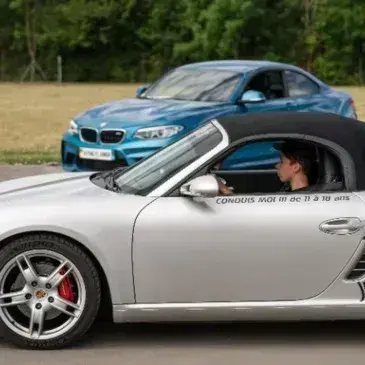 Coffret Pilotage Enfant en Porsche Boxster près de Besançon