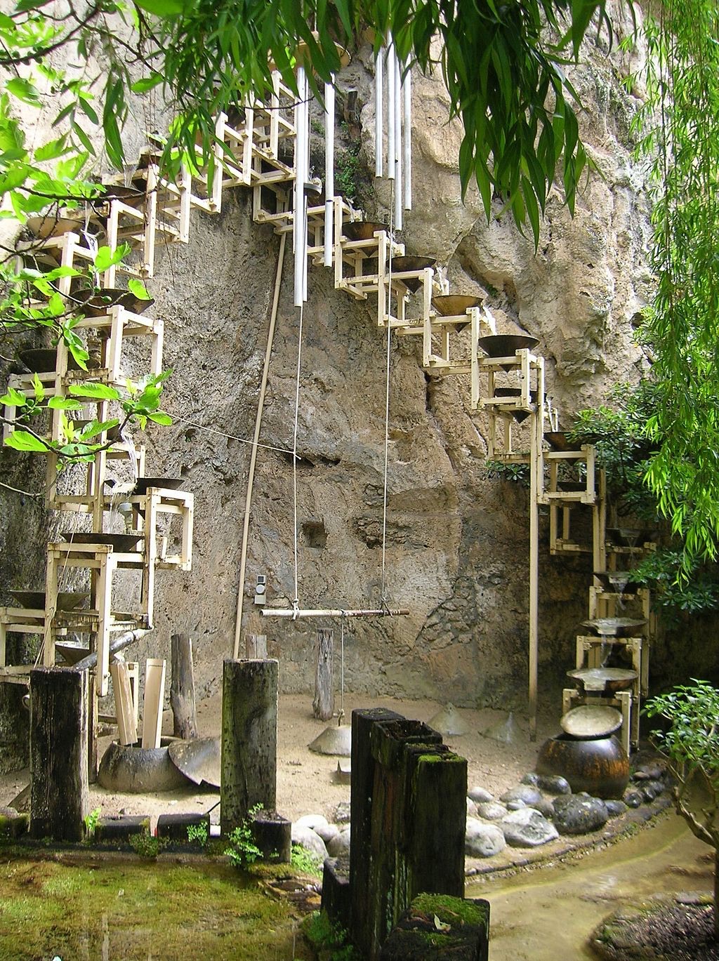 Jardin des Fontaines Pétrifiantes
