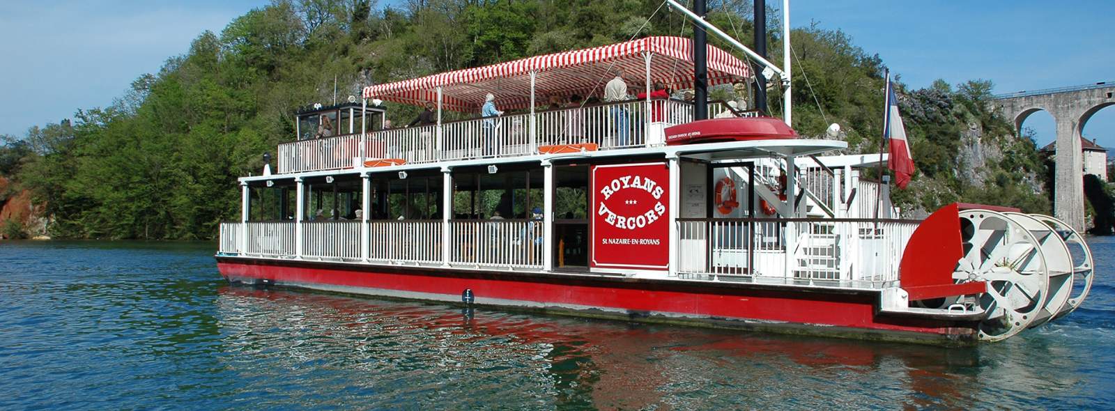 Bateau à Roue Royans Vercors