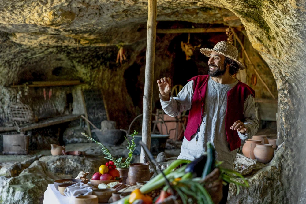 Fort et cité troglodytiques la Roque saint christophe