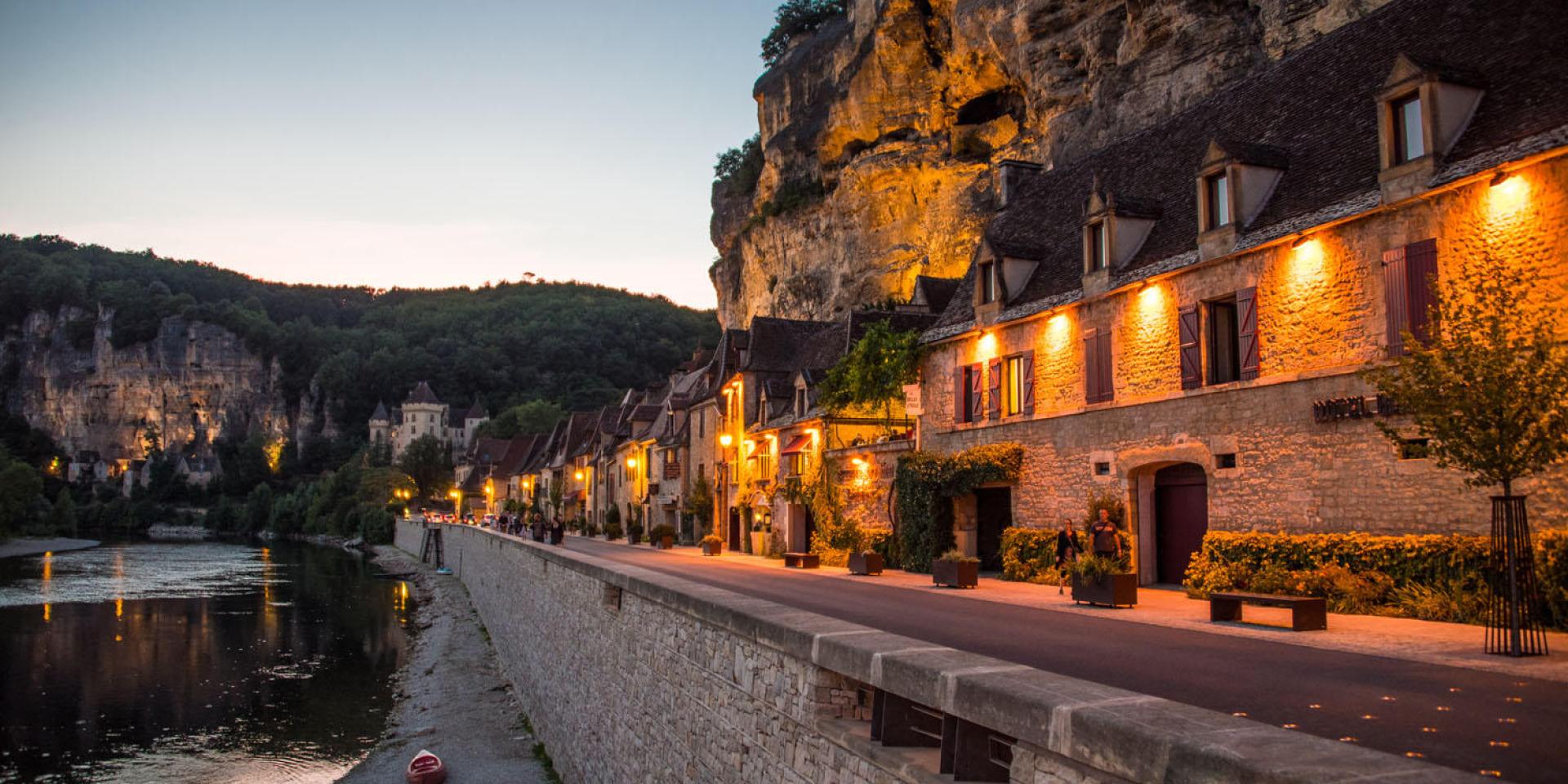 La Roque-Gageac sous les étoiles