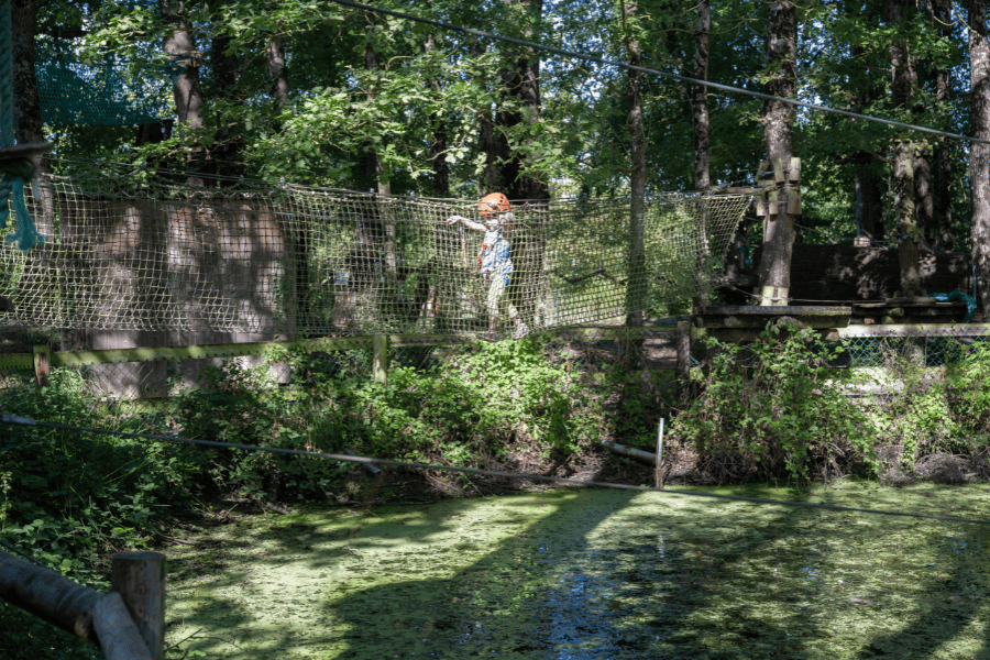 Accrobranche au Domaine de Dienné