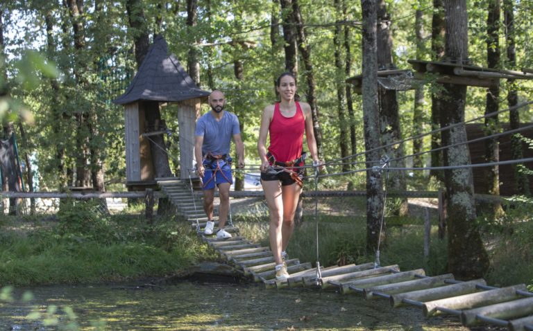 Accrobranche au Domaine de Dienné