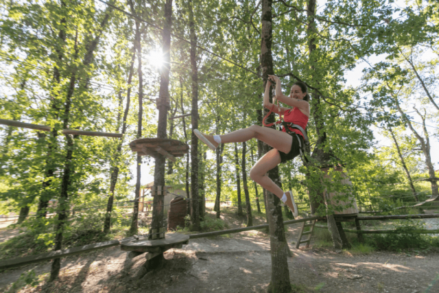 Accrobranche au Domaine de Dienné