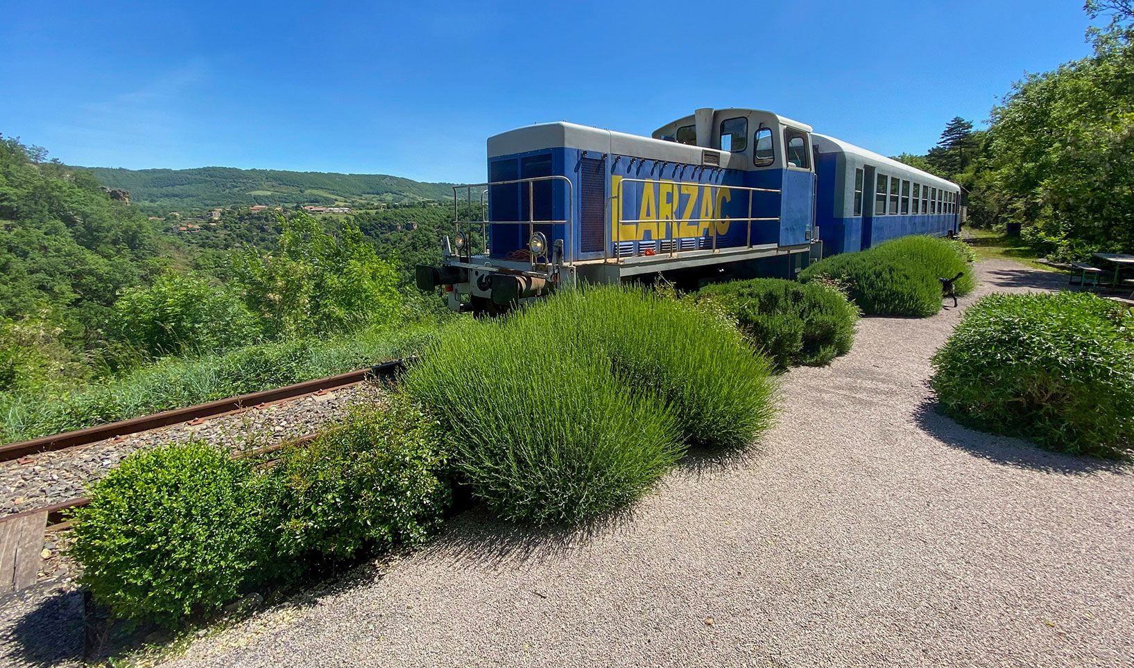 Vélorail et train touristique du Larzac