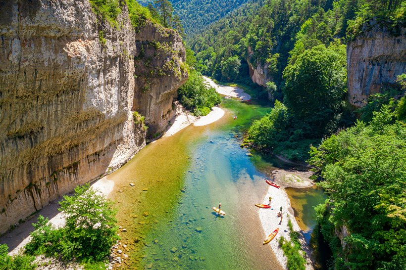 Canoé Gorges du Tarn