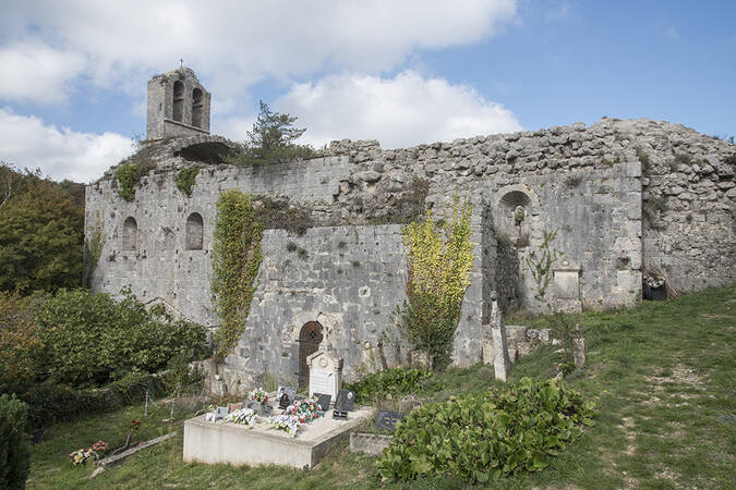Prieuré d’Aleyrac : Notre Dame La Brune