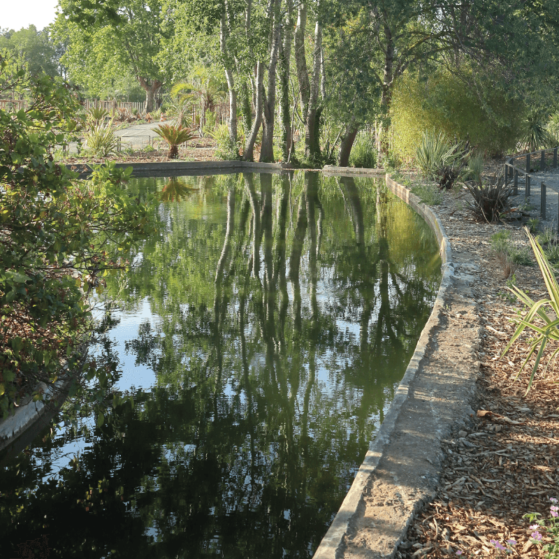 Le jardin historique du château Laurens
