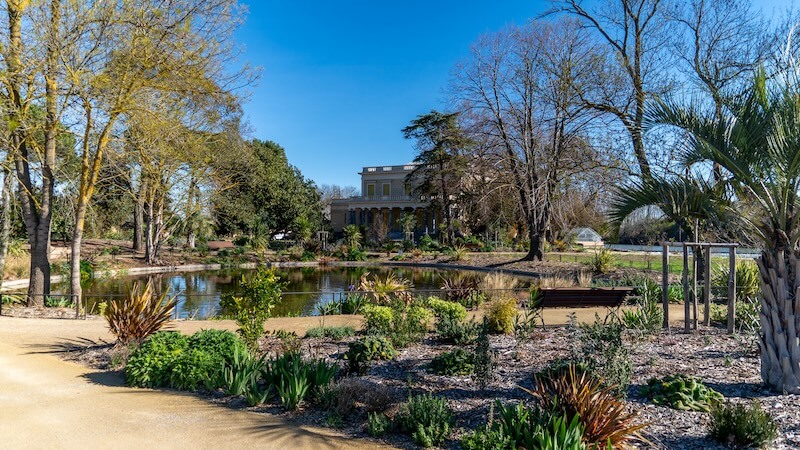 Le jardin historique du château Laurens