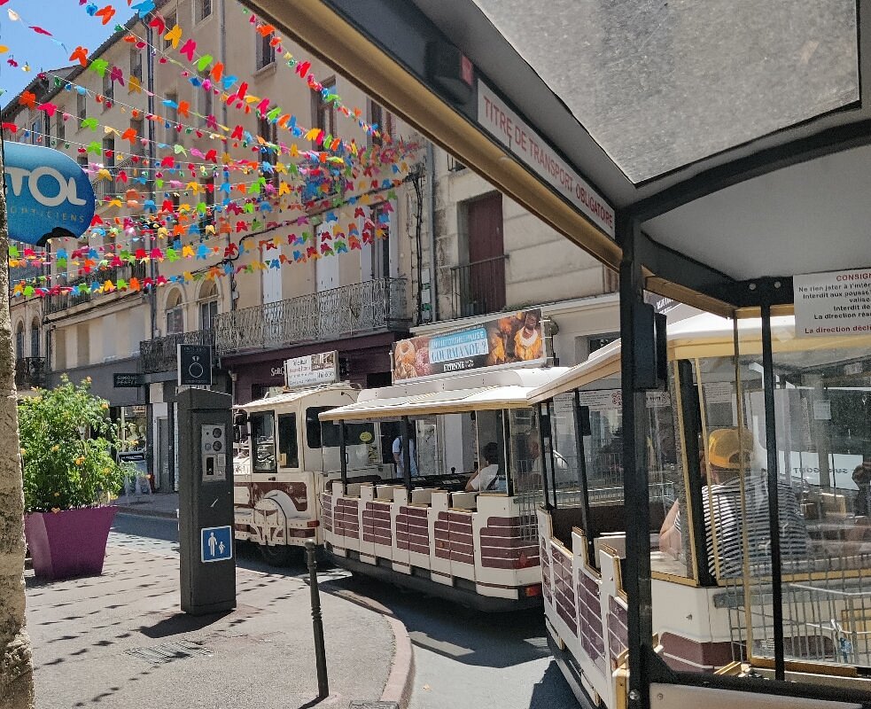 Petit train touristique de Narbonne