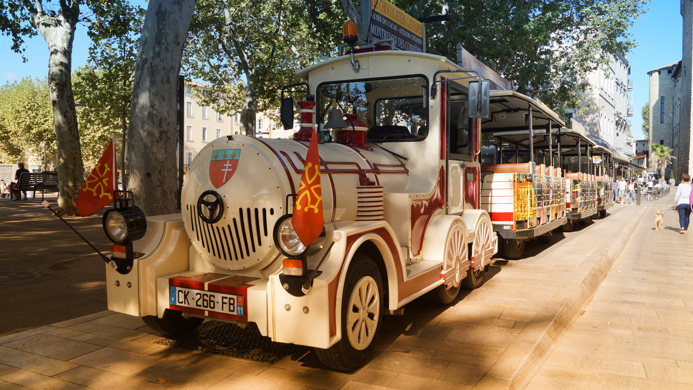 Petit train touristique de Narbonne