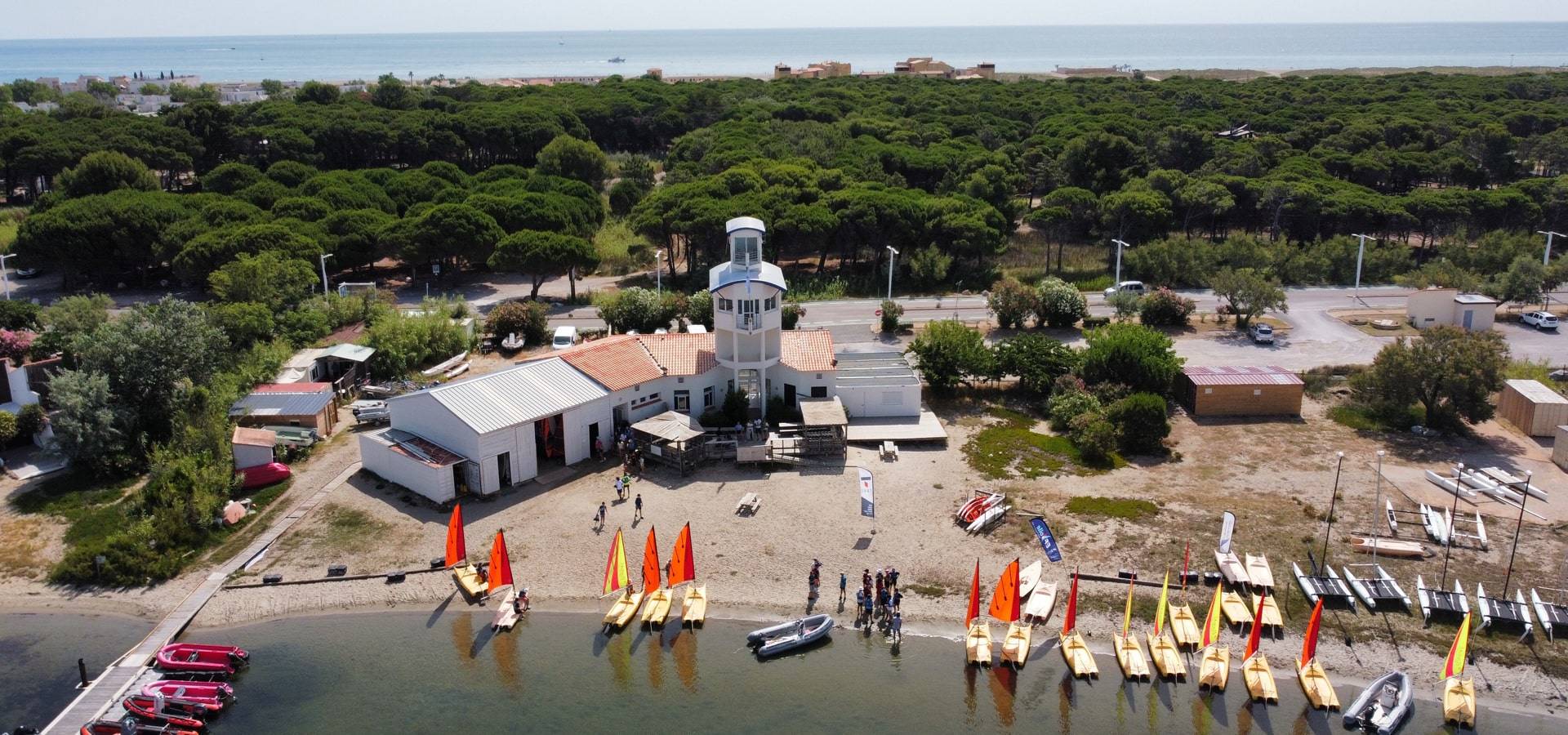 Centre nautique du Cercle de Voile du Cap Leucate