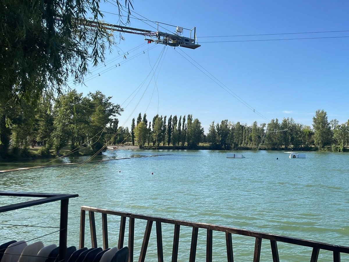 Teleski nautique de Bram