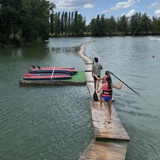 Teleski nautique de Bram
