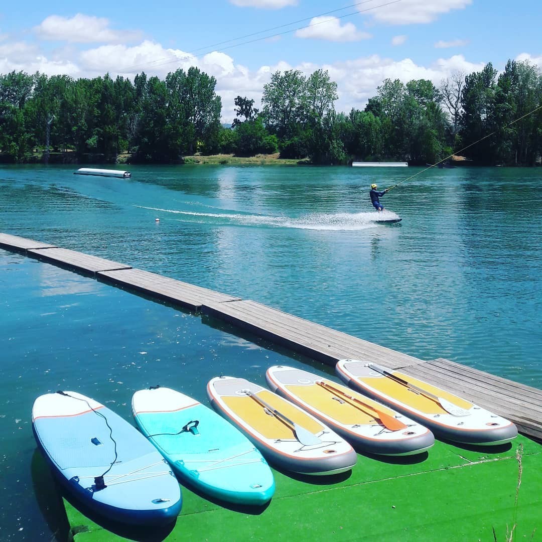 Teleski nautique de Bram