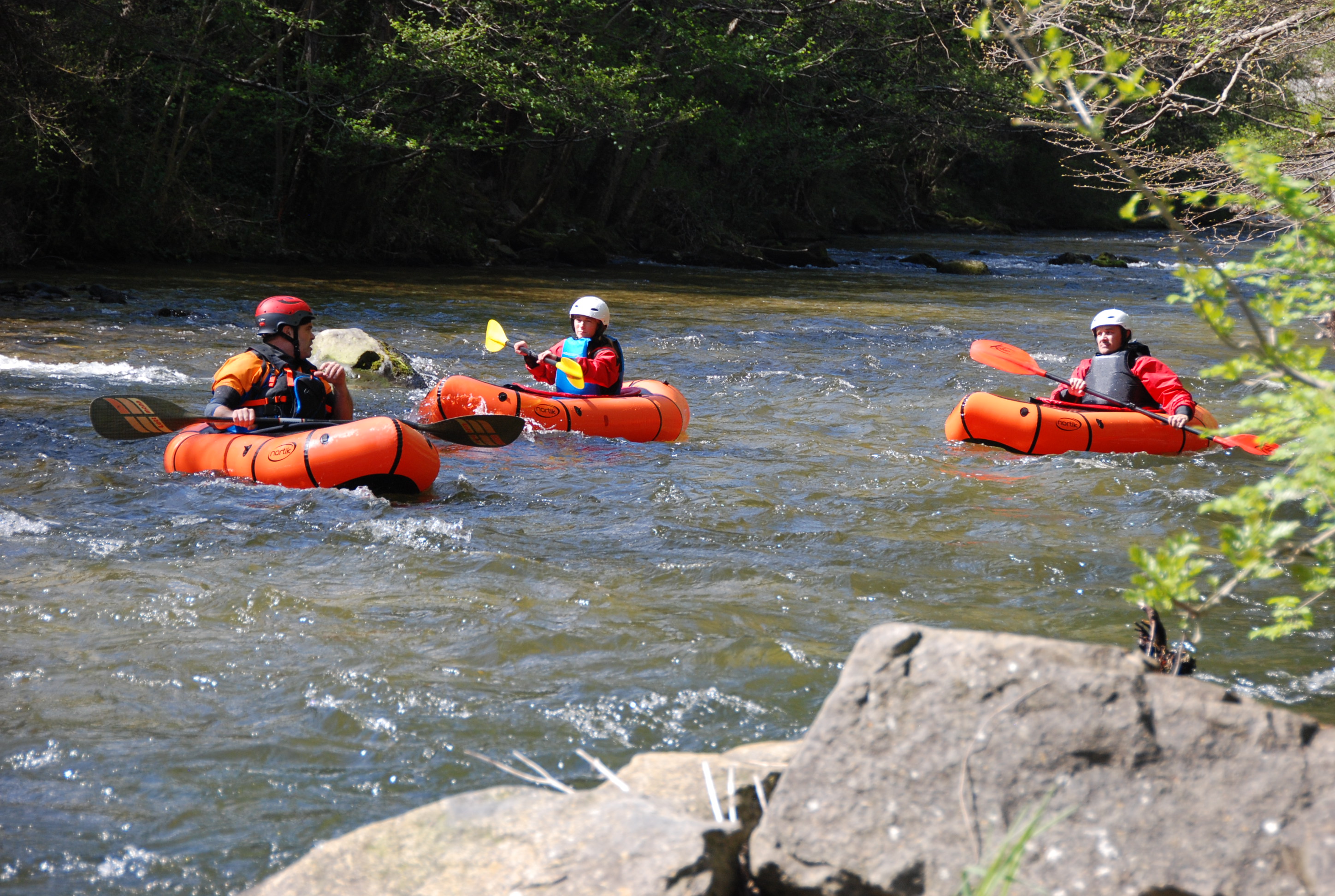 La Hutte, Rafting, Pack Raft, cours de Kayak