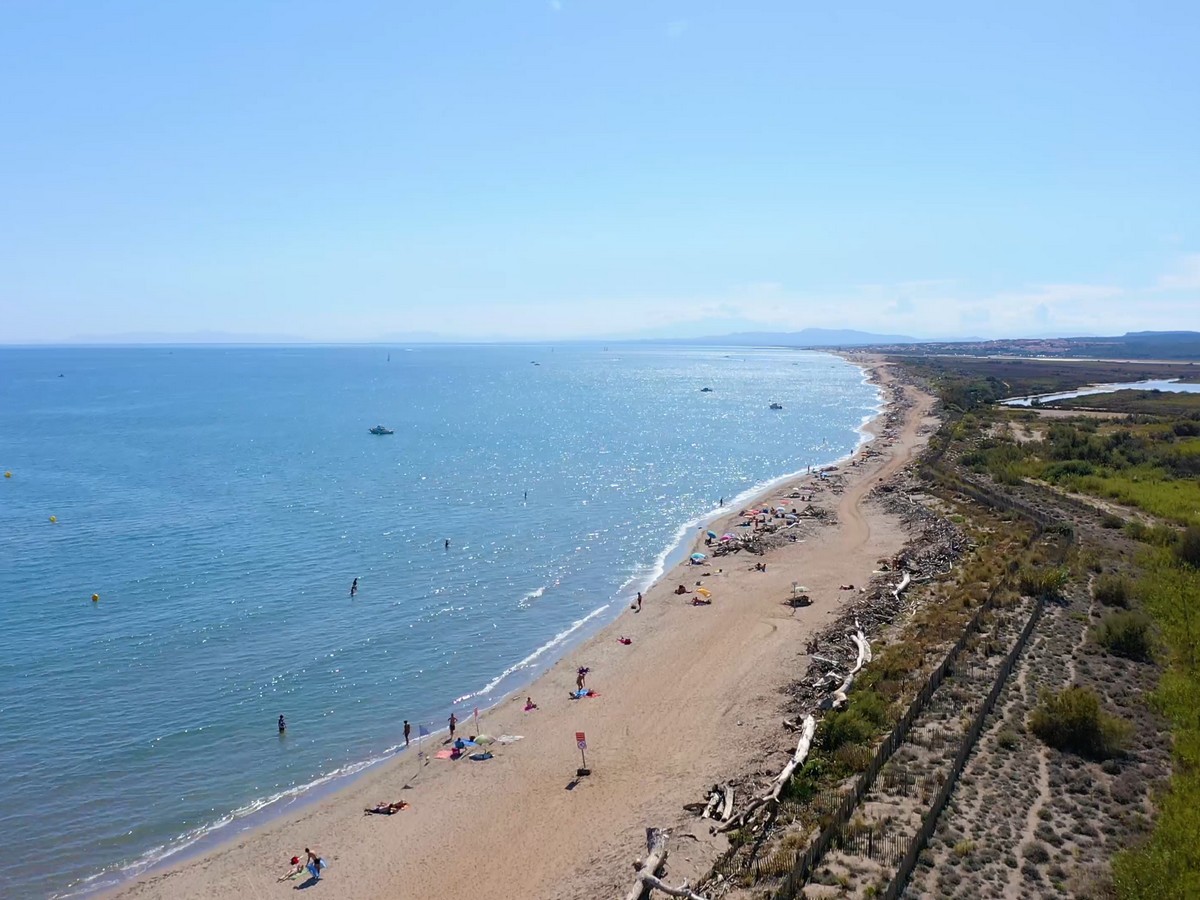 Plage cabane Fleury