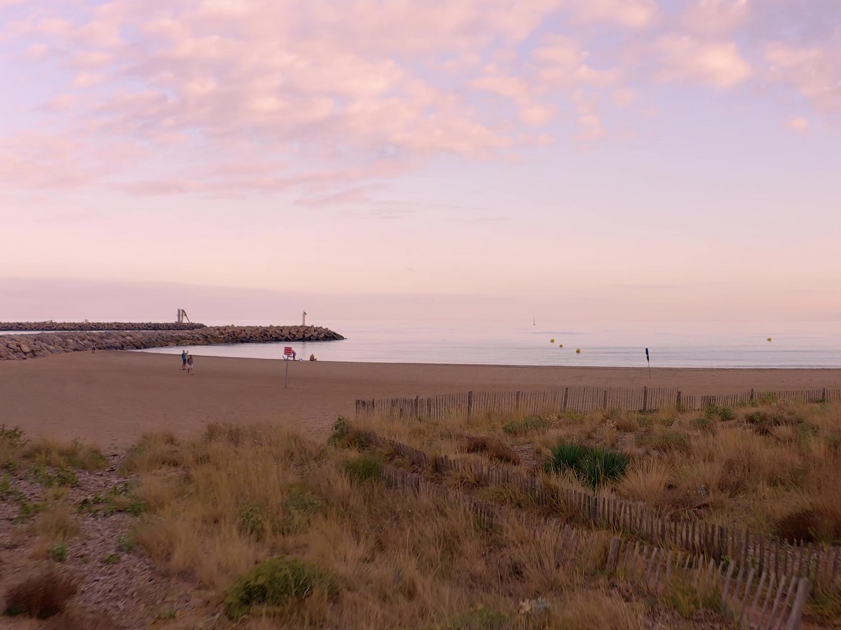 Plage cabane Fleury