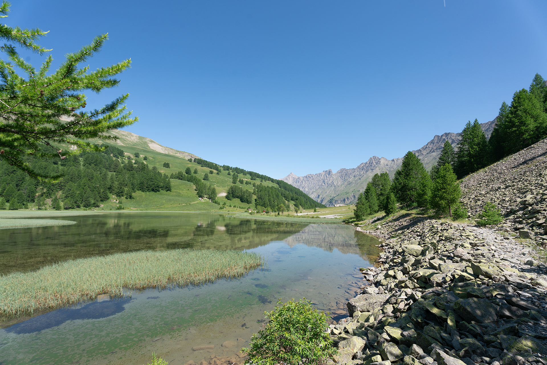 Tour du lac des Sagnes