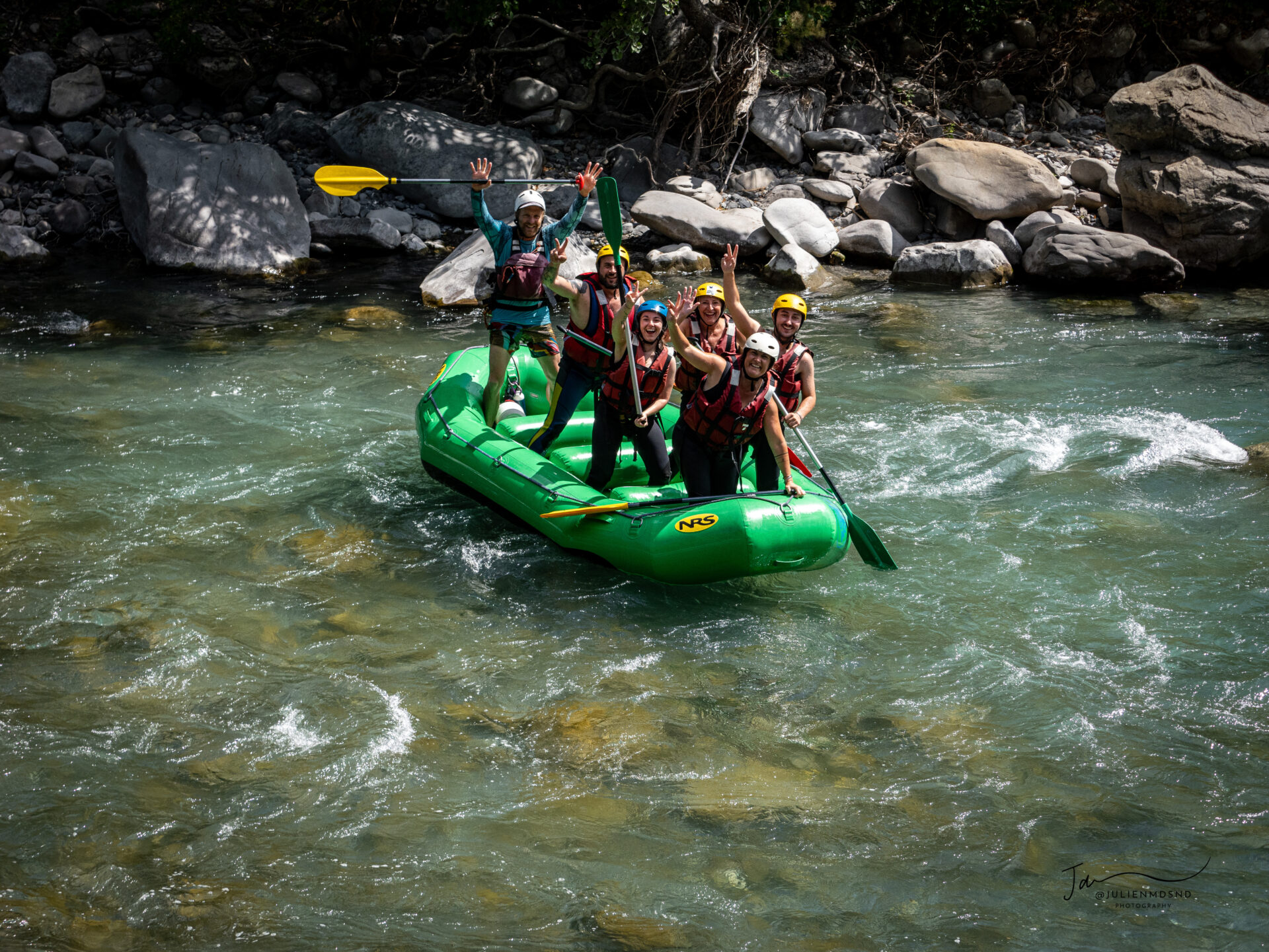 Rafting avec Crazy Water Rafting