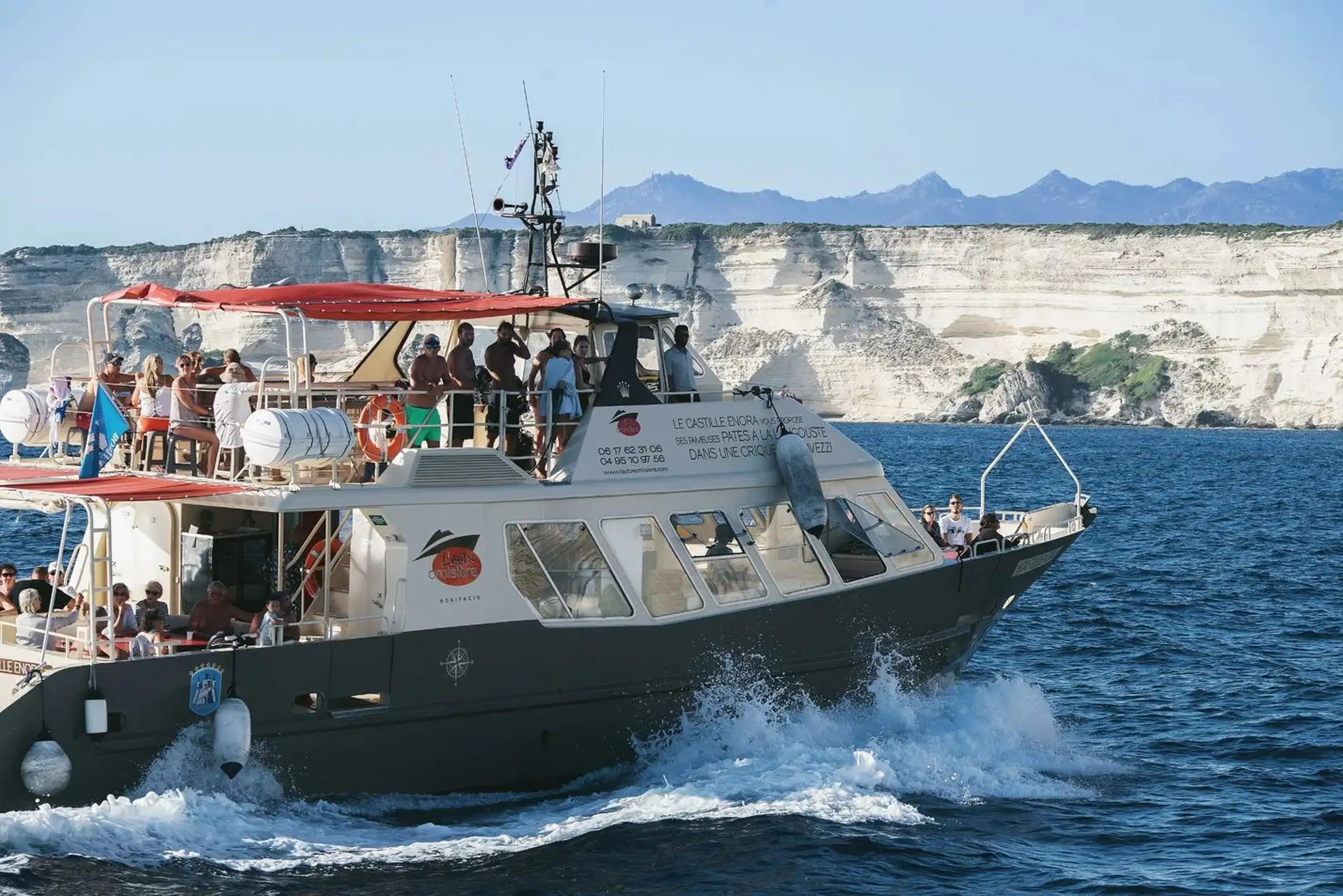 Excursion en mer et Déjeuner Pates à la Langouste dans les Iles Lavezzi