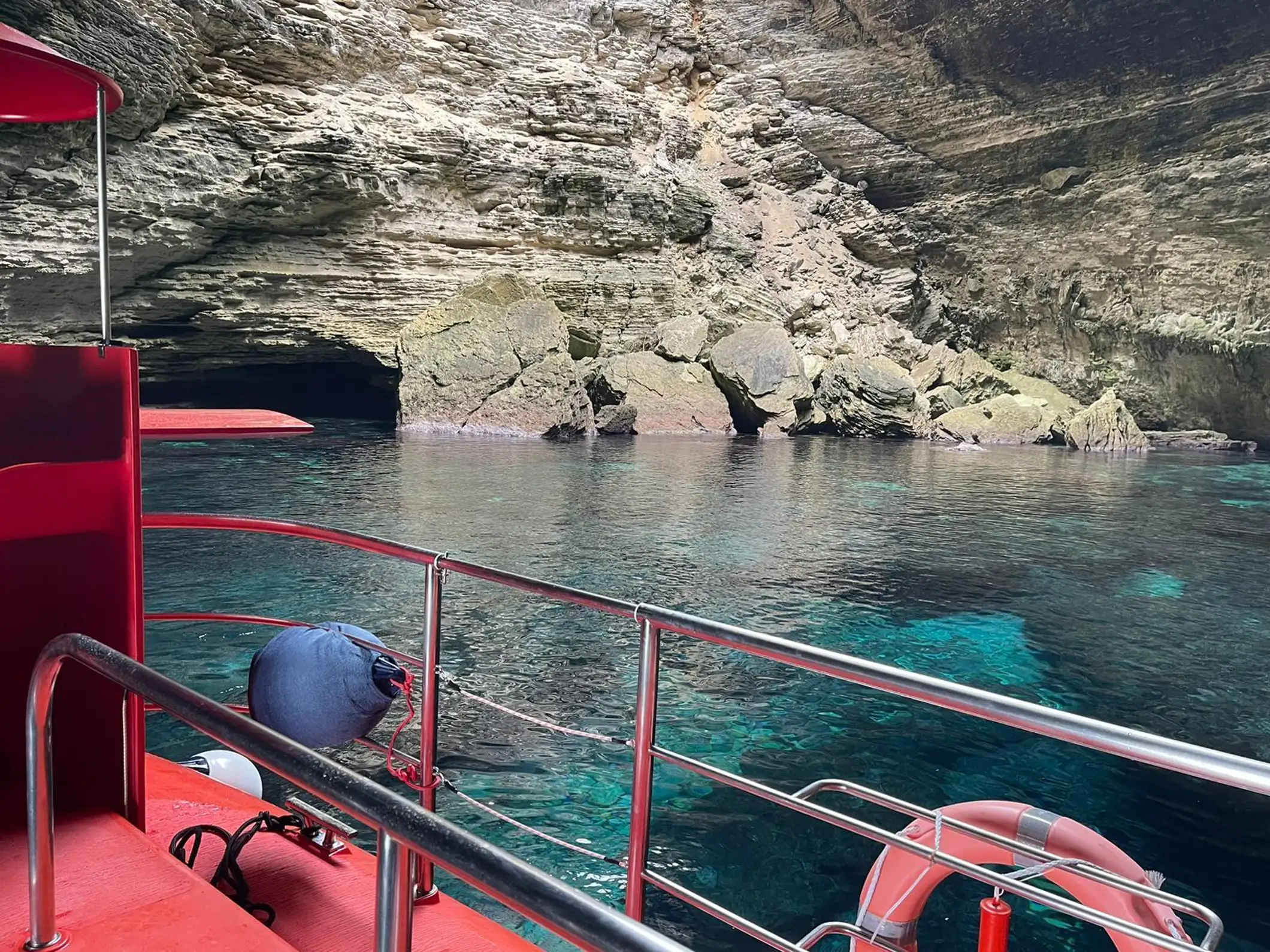 Excursion en bateau vision sous marine dans l’Archipel des Îles Lavezzi