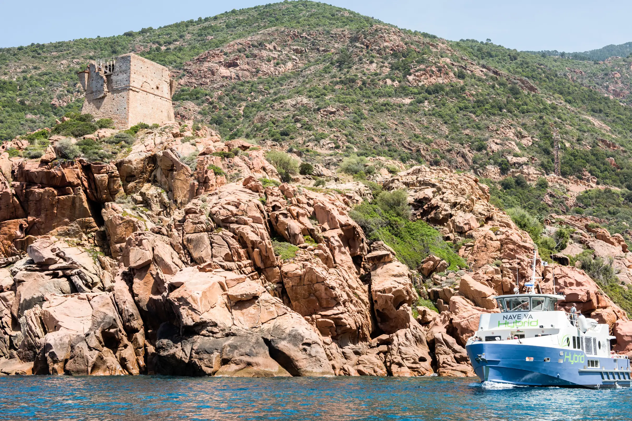 Depuis Porto : visite de Scandola et Girolata en bateau