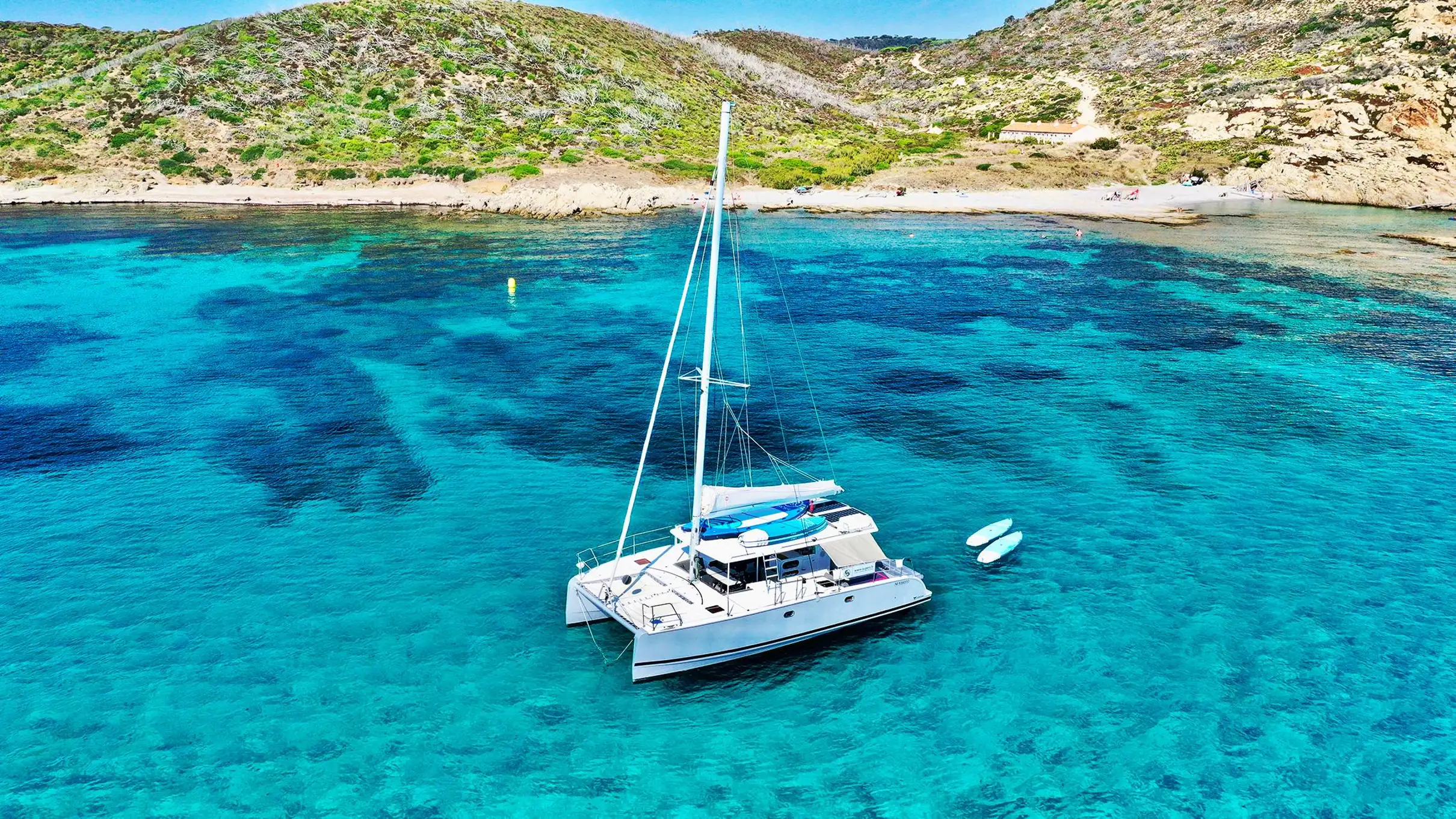 Marseille : Tour des Calanques en catamaran et Standup Paddle