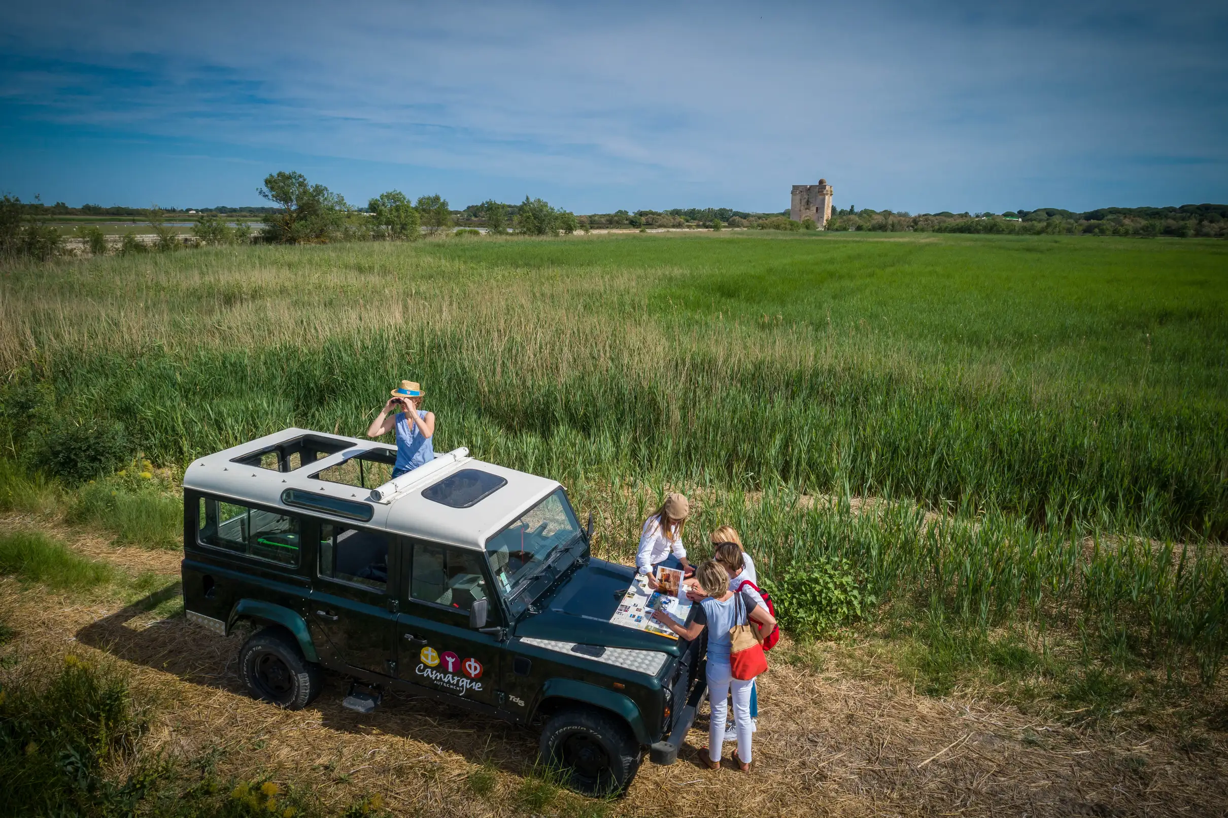 Camargue : Demi-journée de safari guidé en 4x4