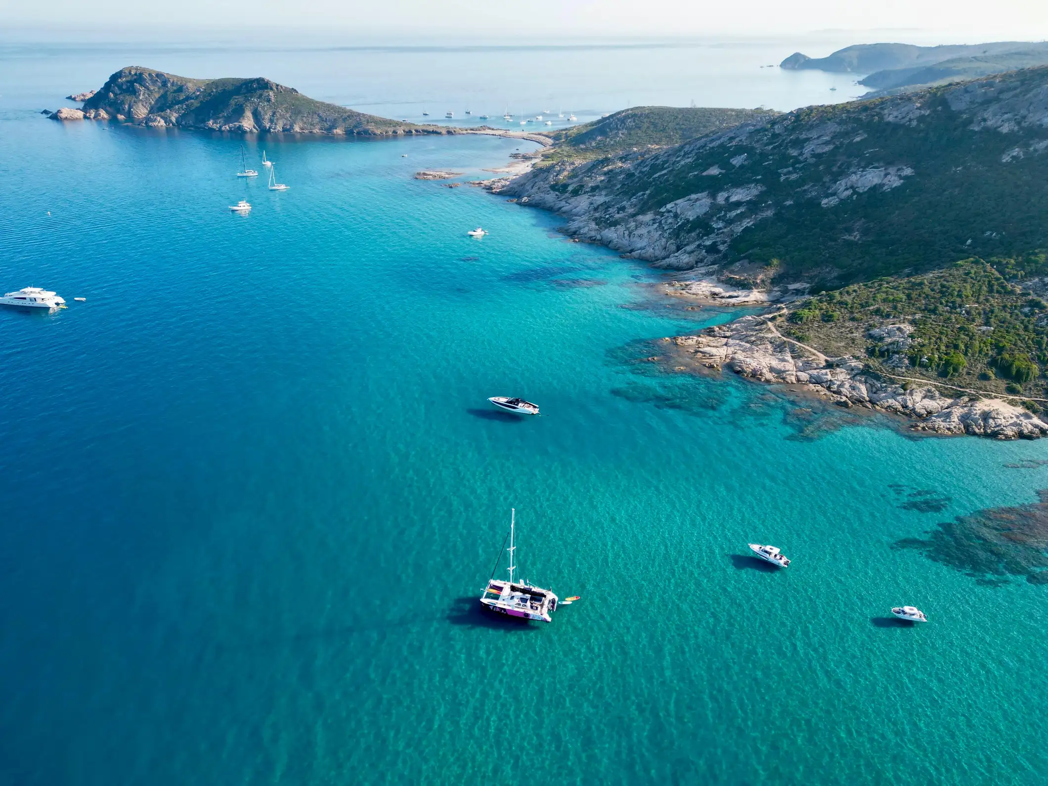 Côte d'Azur : Visite d'une demi-journée en catamaran sur le littoral