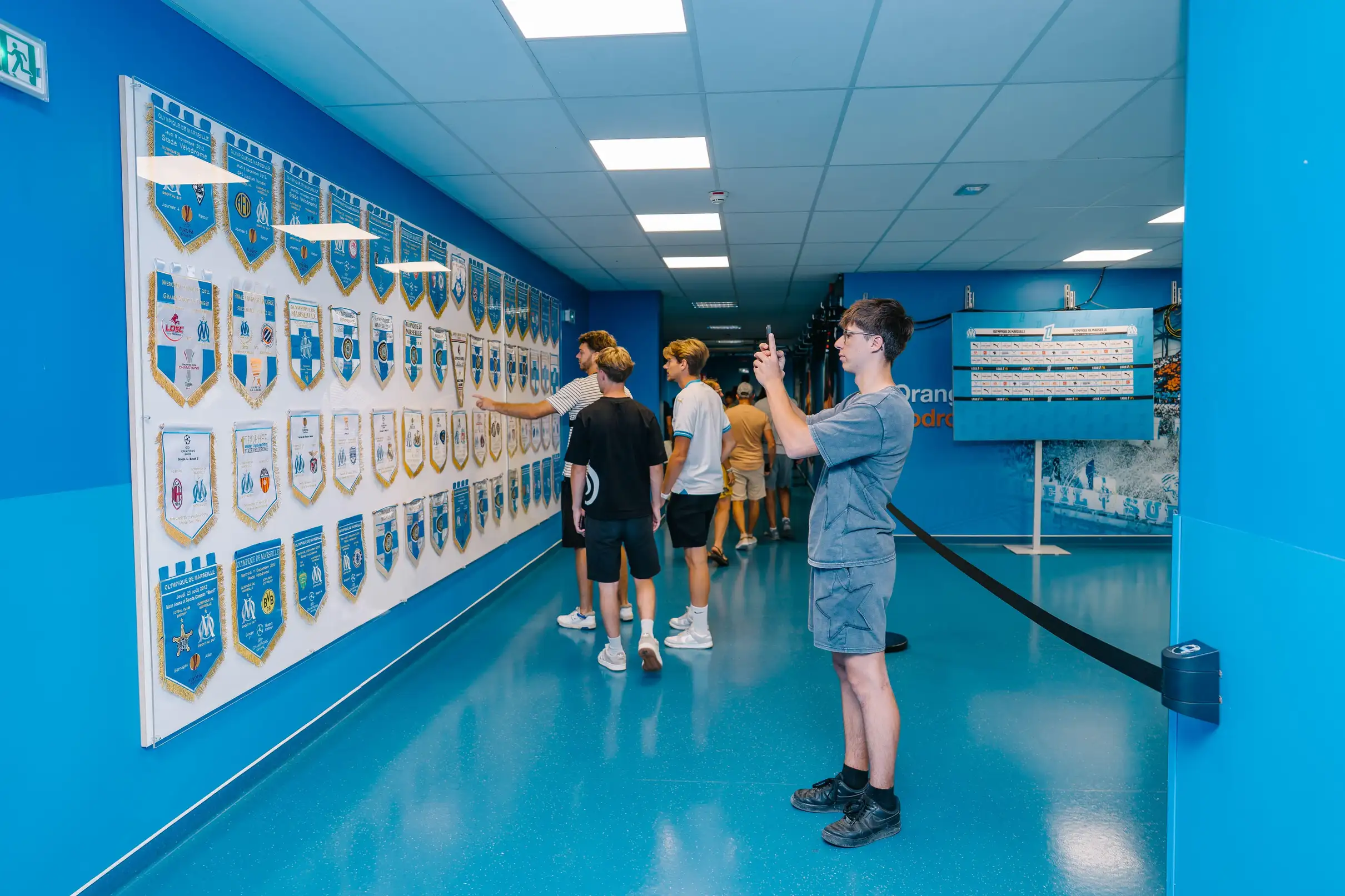 Marseille : visite du stade de l'OM au CEPAC Vélodrome