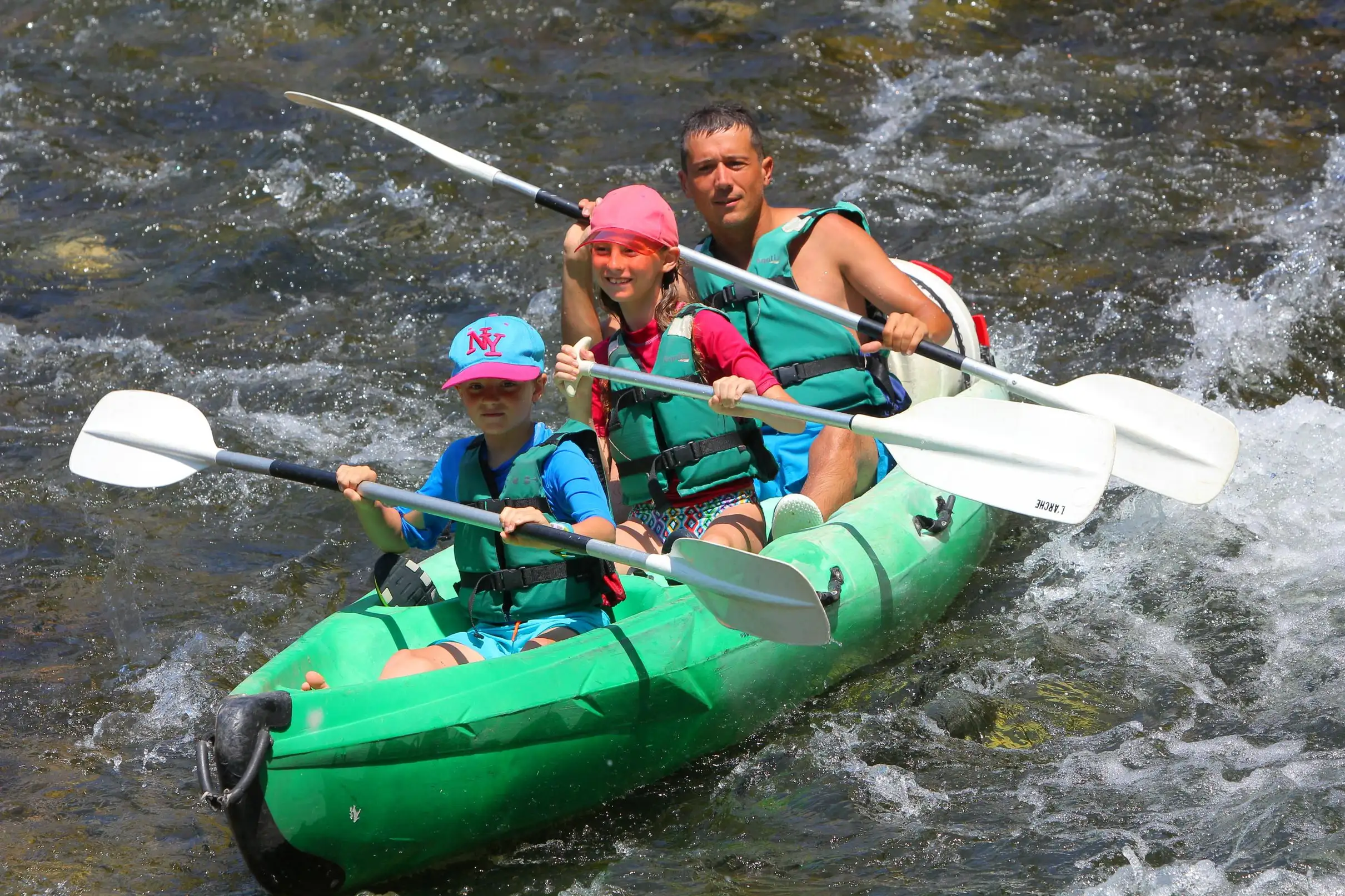 Les Gorges de l'Ardèche - Pont d'Arc - de Vallon à Sauze - L' Epopée 30 km