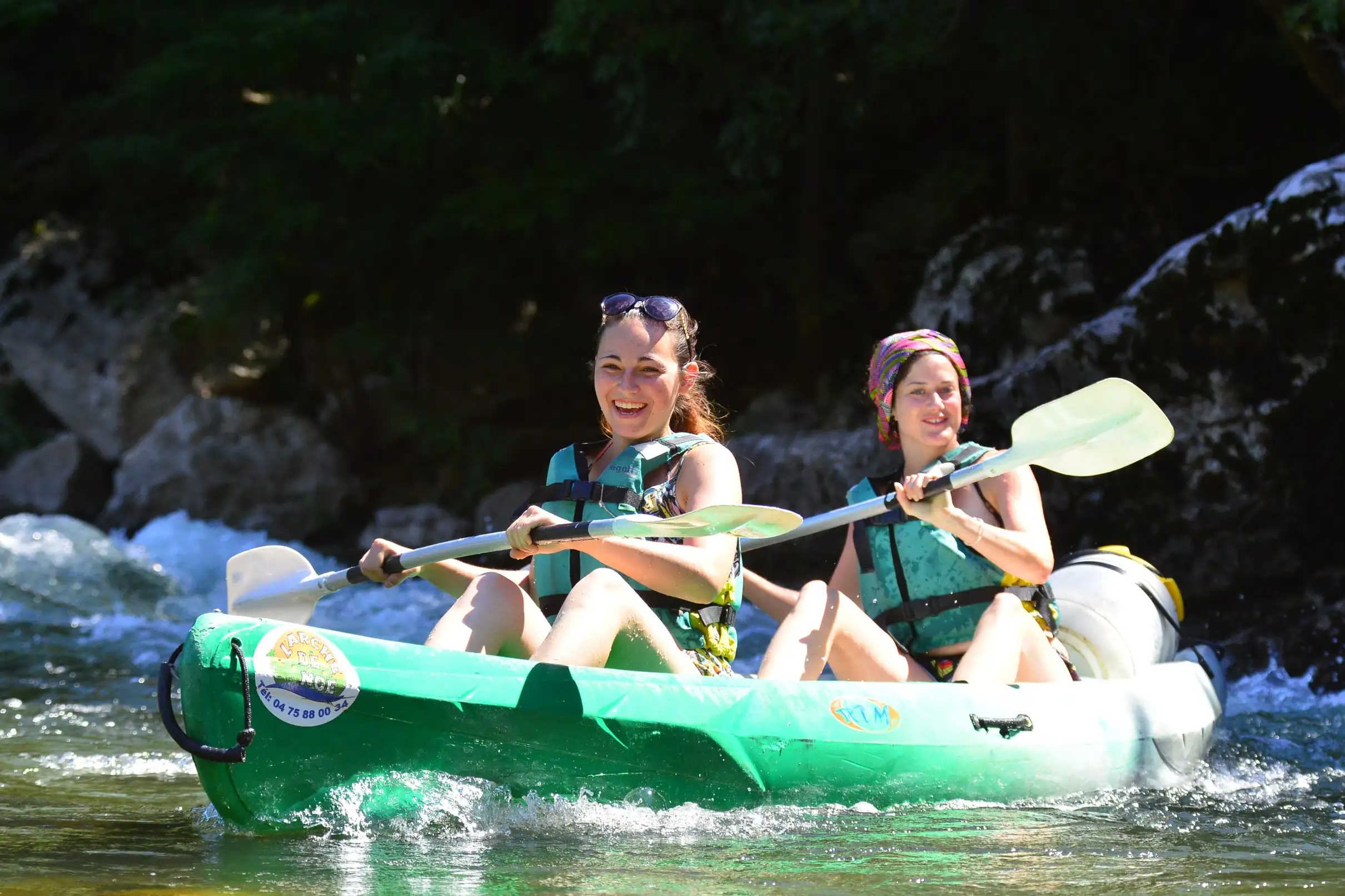 Les Gorges de l'Ardèche - Pont d'Arc - de Vallon à Sauze - L' Epopée 30 km