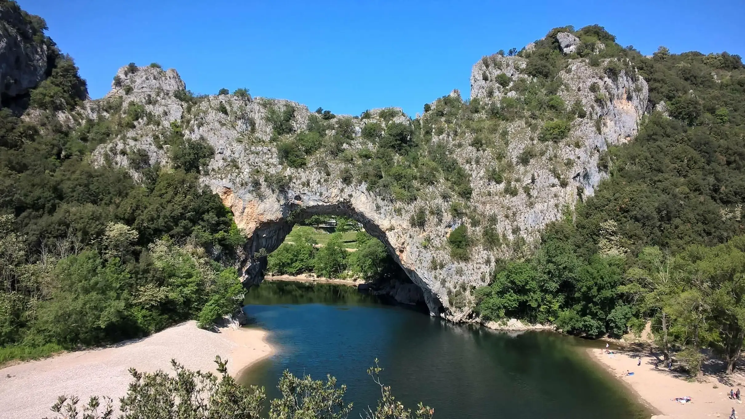 Les Gorges de l'Ardèche - Pont d'Arc - de Vallon à Sauze - L' Epopée 30 km