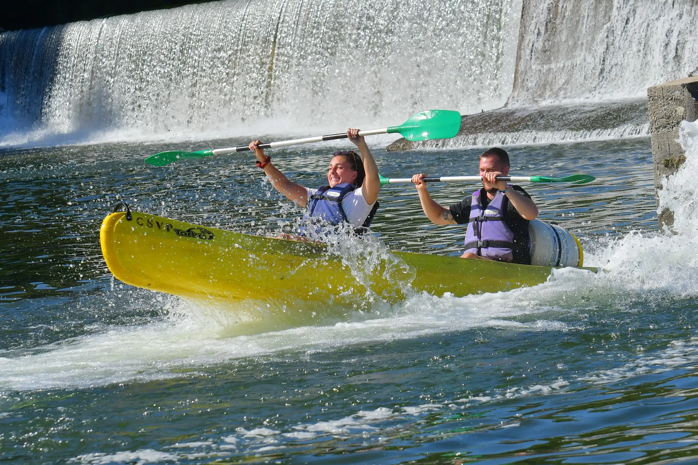 Vallon-Pont-d'Arc: Descente de l'Ardèche en canoë/kayak