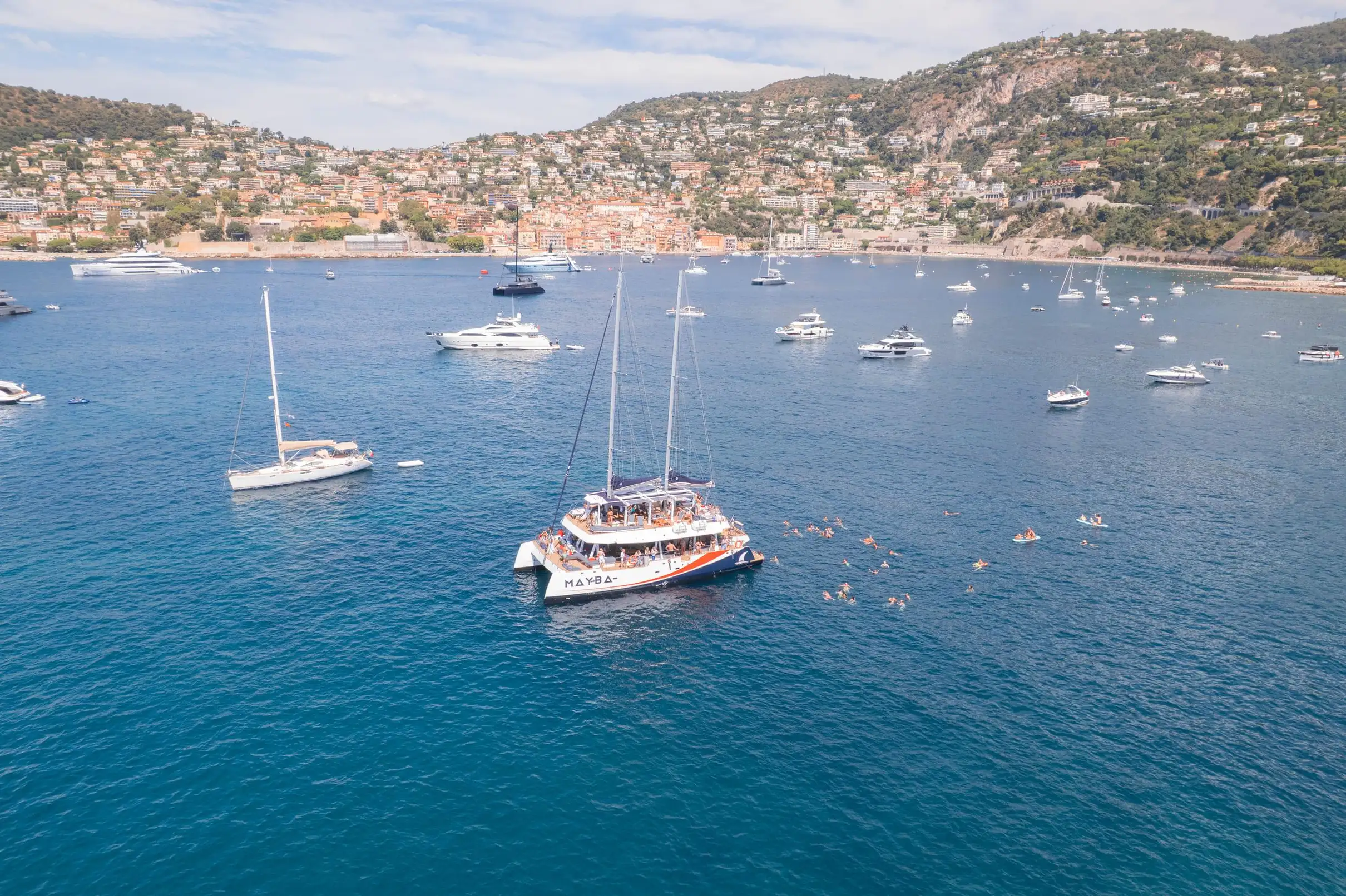 Nice : L'Après-Midi Farniente en Mer en Maxi Catamaran - Cap Ferrat
