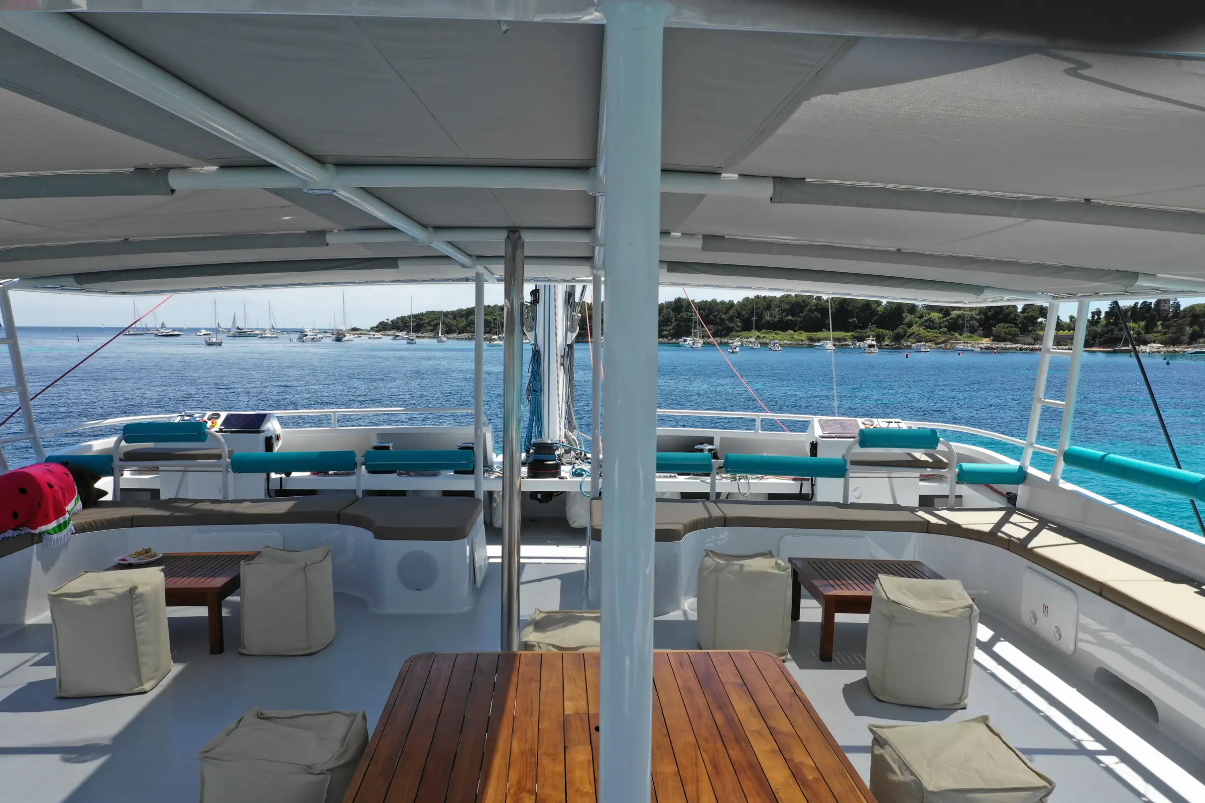 Cannes : Croisière en catamaran d'une demi-journée
